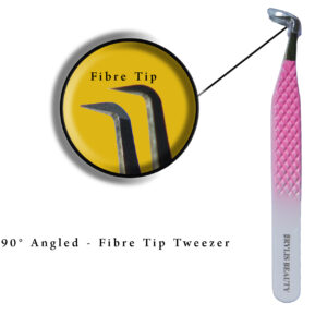 90 Angled Fiber Tip Tweezer