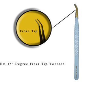 Slim 45 Degree Tweezer (Fiber Tip)