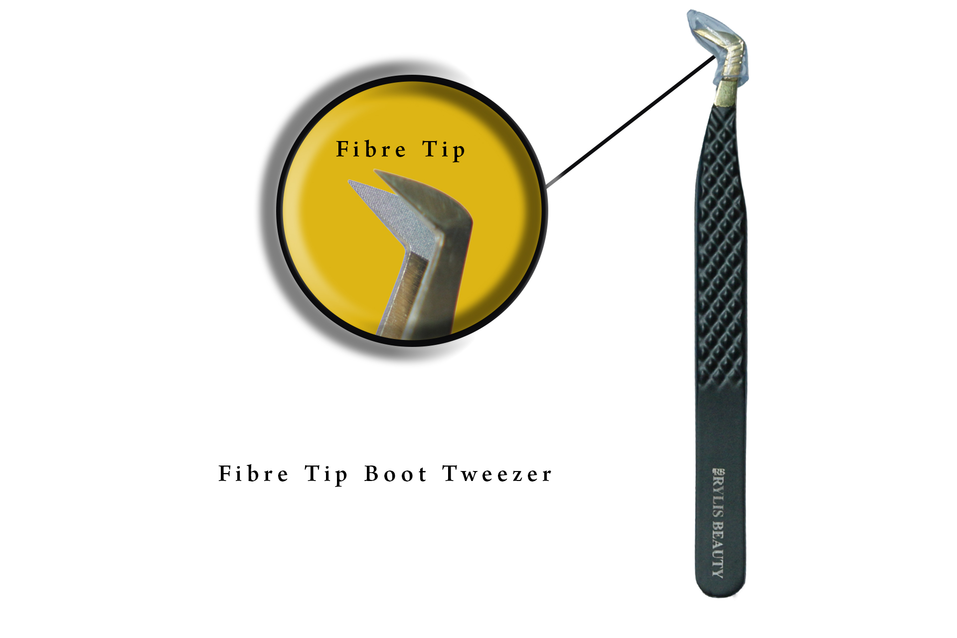Boot Tweezer Fiber Tip